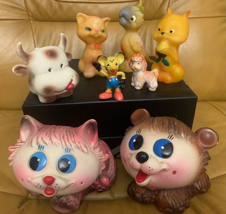 Гумени играчки от соца