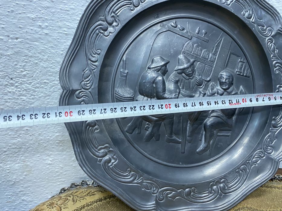 Немско пано за стена от калай