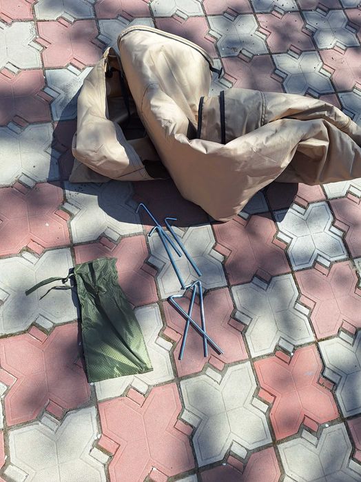 Тент палатка на авто маркиза