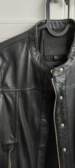 Geaca de piele Massimo Dutti