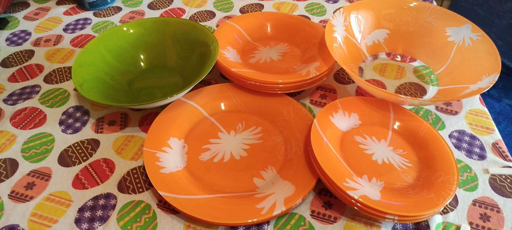 Сервиз за хранене Luminarc Thais Orange-18 части