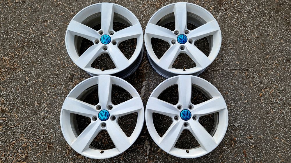 VW 17 5х112 лети джанти Фолксваген Голф Пасат Тигуан Шаран. 5x112