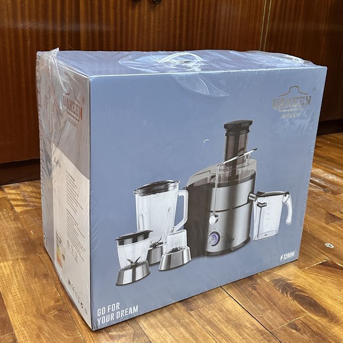 НОВАЯ Соковыжималка UAKEEN ZL-706 4 в 1 — В КОРОБКЕ