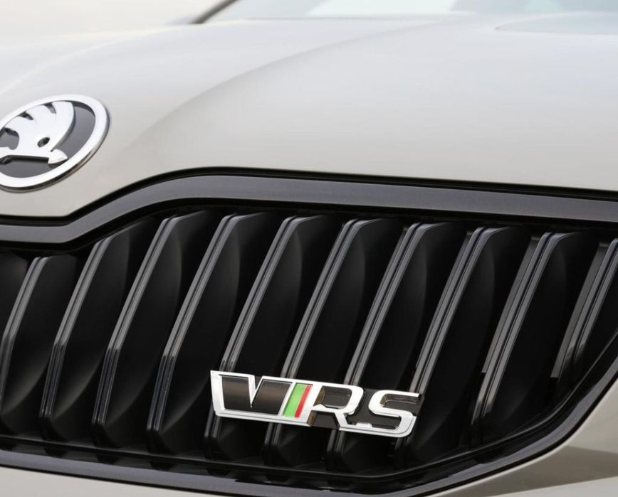 Надпис VRS за Шкода / Skoda VRS емблема за решетка / VRS надпис / VRS