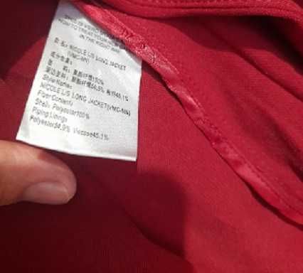 Bleizer lung Vero Moda culoare rosu-visiniu  38-40