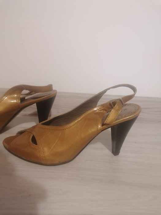 Pantofi dama italieni eleganti din piele, confectionati artizanal, 40