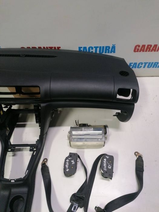 Plansa bord kit airbag-uri airbag volan pasager centuri Skoda superb 1