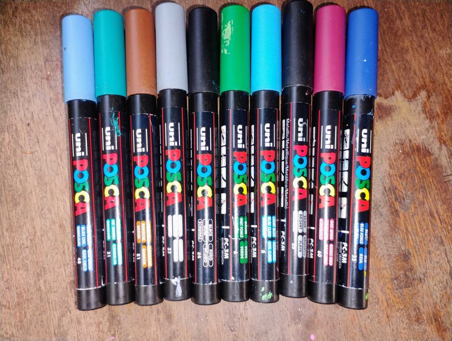 Маркери posca различни цветове