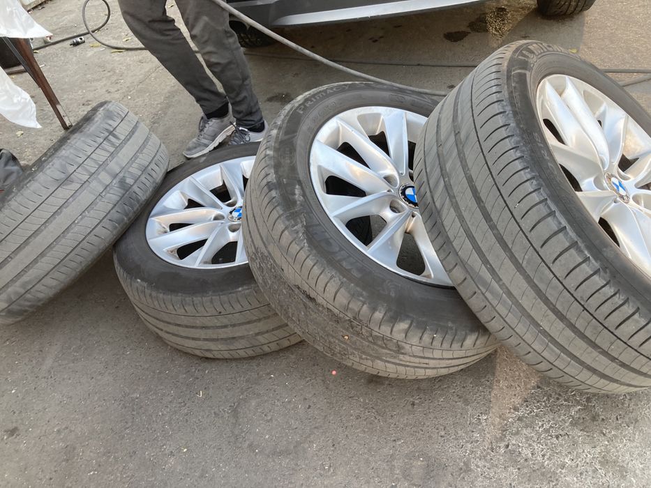 Jante si 4 cauciucuri runflat 245/50 R18