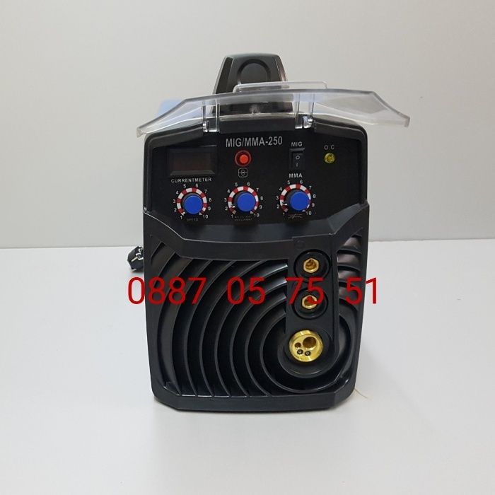 250А Телоподаващо и електрожен инверторно + редуцил вентил + ролка тел