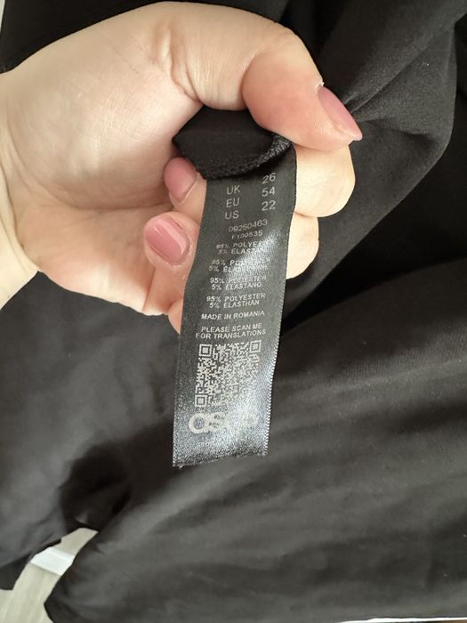 Salopeta Asos neagra