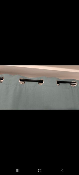 Шторы на люверсах (2 комплекта)