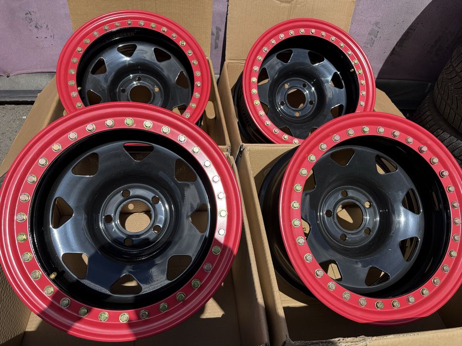 Jante noi R16 5x114,3  offroad Beadlock - Jeep XJ Land Rover Freelander