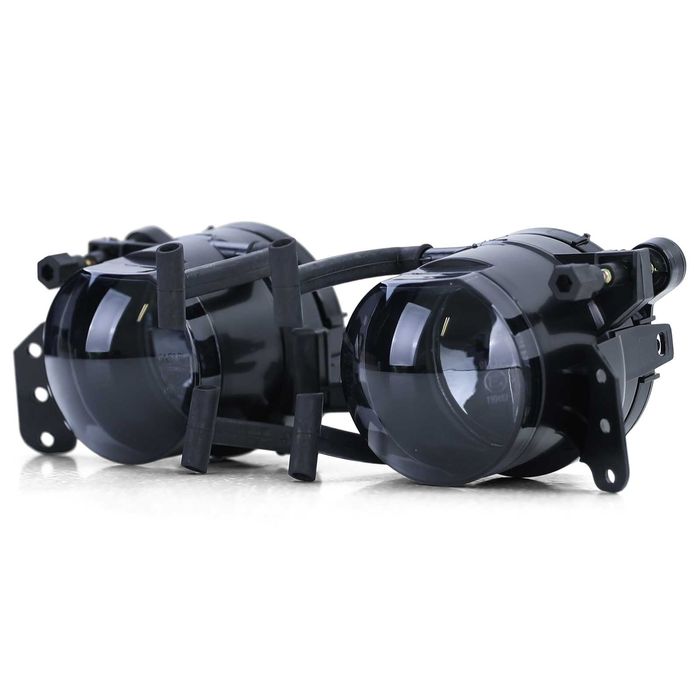 Халогени  БМВ Е60 Е61 черни опушени тунинг затъмнени обикновена броня