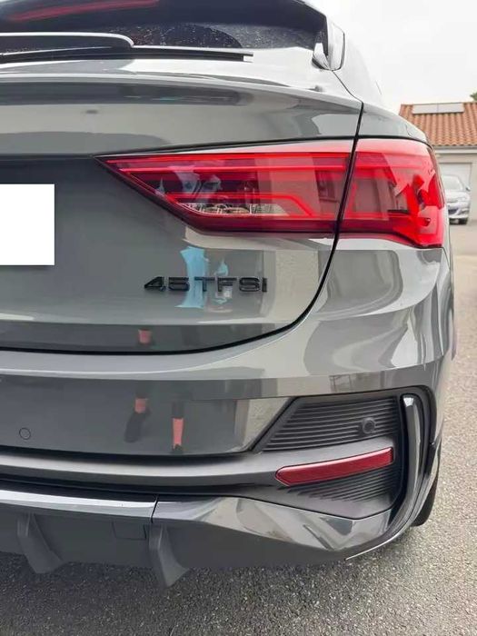 Emblema Sigla LOGO Negru Lucios AUDI Portbagaj 35TFSI 40 45 50 55 TFSI