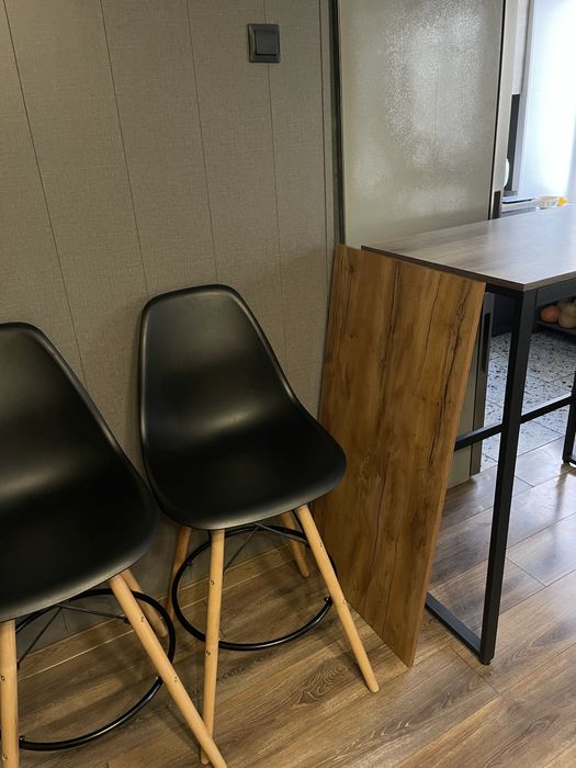 Барная стойка + 2 барных стула (комплект)