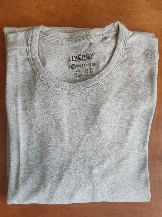 6 tricouri/bluze cu maneca lunga, bumbac, mar. S (42-46), noi