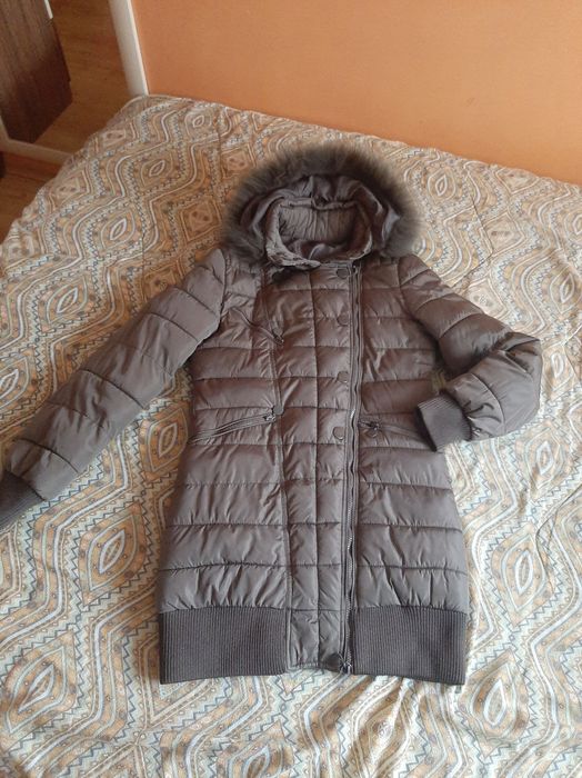 Зимно яке-естествен пух