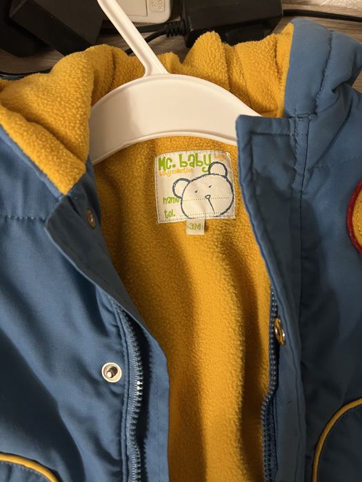 Зимни якета  6-9 месеца за момче- 5 лв