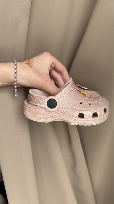 Crocs оригинал блестящие кроксы