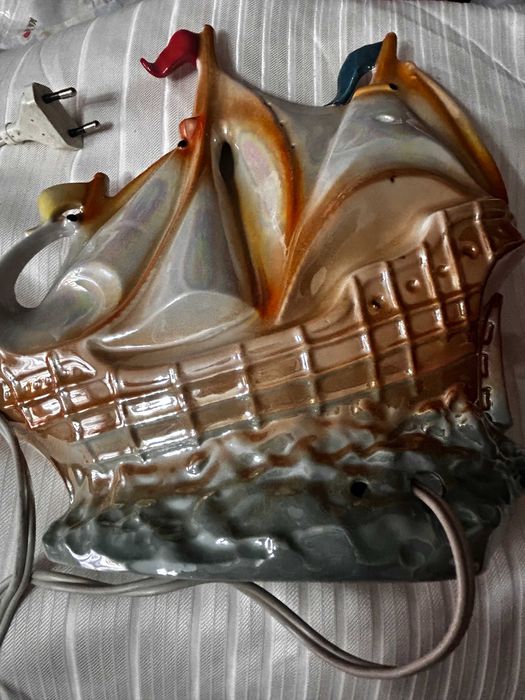 Продам светильник-ночник "Корабль" ГДР