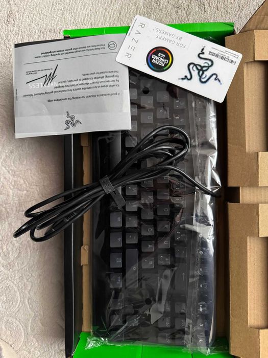 Vand tastatura RAZER Blackwidow v3 Tenkeyless mecanica