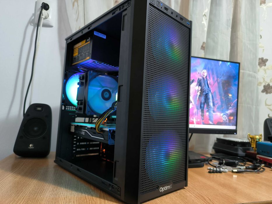 Unitate PC GAMING i7 8700 4.6Ghz/16GB DDR4/RX570 8GB/SSD M2/1TB HDD