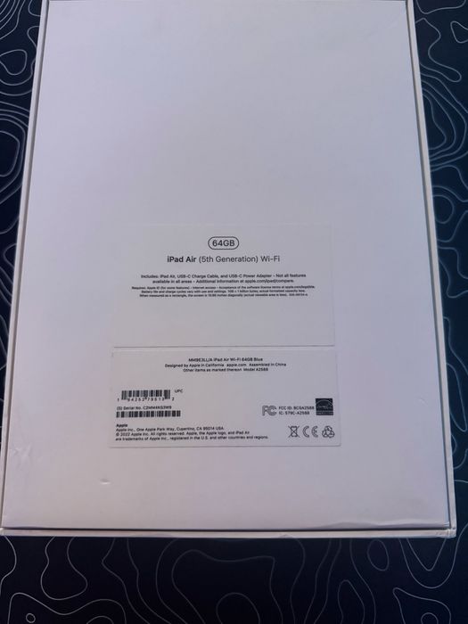 Планшет Apple iPad Air 2022