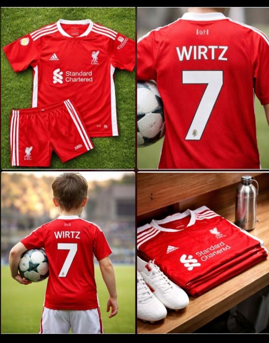 LIVERPOOL детско юношески футболни екипи