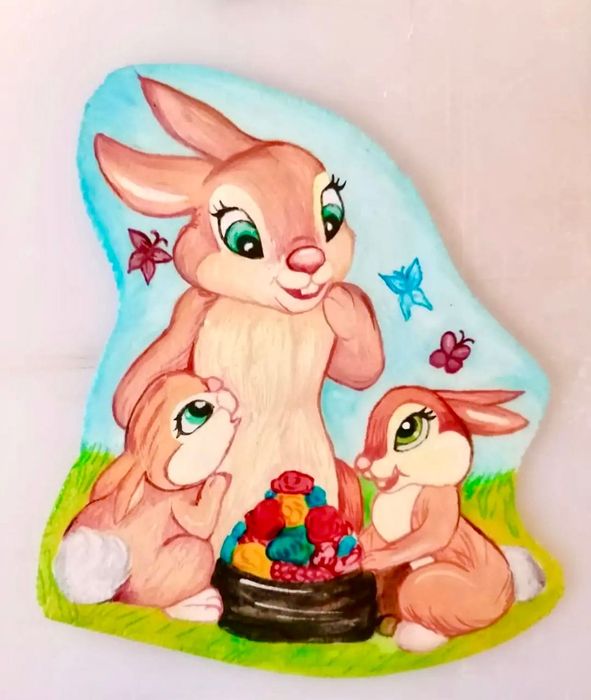 Picturi murale pentru camera copilului.