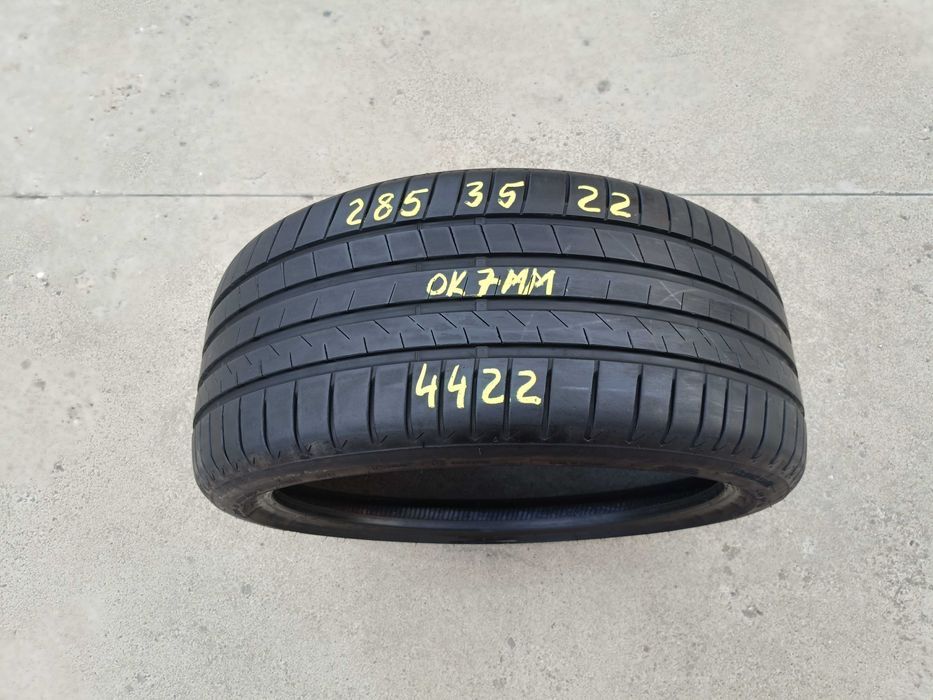 O anvelopa vara 285 35 22 bridgestone turanza T005 profil 7 mm dot 4422