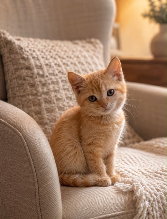 Рыжик котенок ищет дом