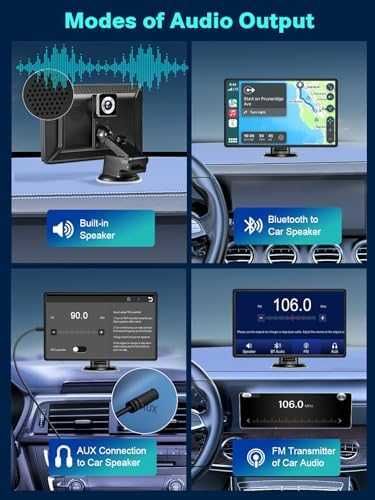 Нова Авто Мултимедия 9" CarPlay, Android Auto, 2K Камери, GPS за кола