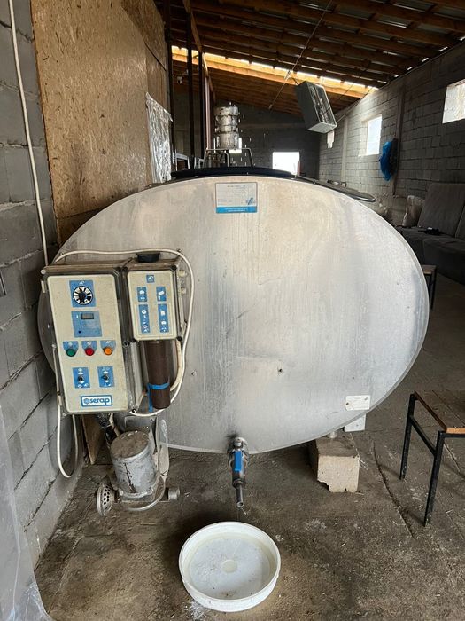 Молочный танкер.