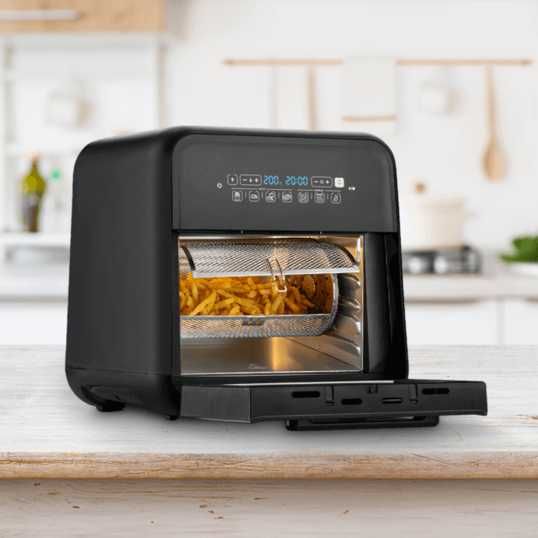 Airfryer friteuza cu aer cald si rotisor Breville 10L