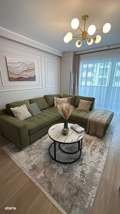 Apartament superfinisat la cheie,2 camere,etaj intermediar,bloc 2025