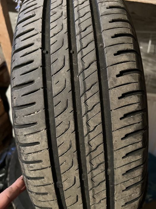 Vand 4 cauciucuri de vara + jante aluminiu pt opel astra G