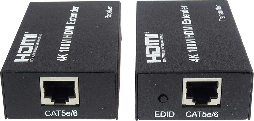 Extender HDMI 4K PremiumCord 100m Cat5e/Cat6,carcasă metalică,HDCP