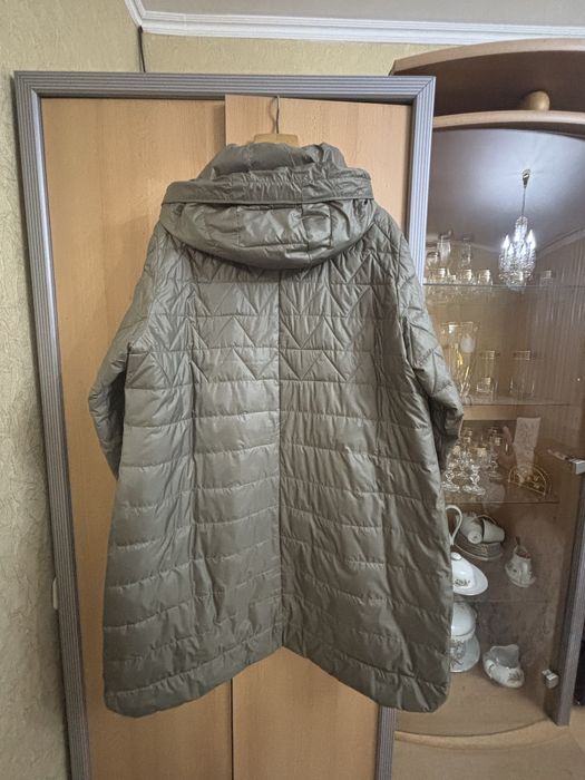 Стёганое межсезонное пальто