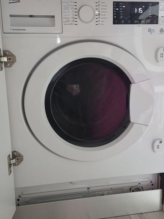 Masina de spălat/uscat rufe Beko HITY854310F