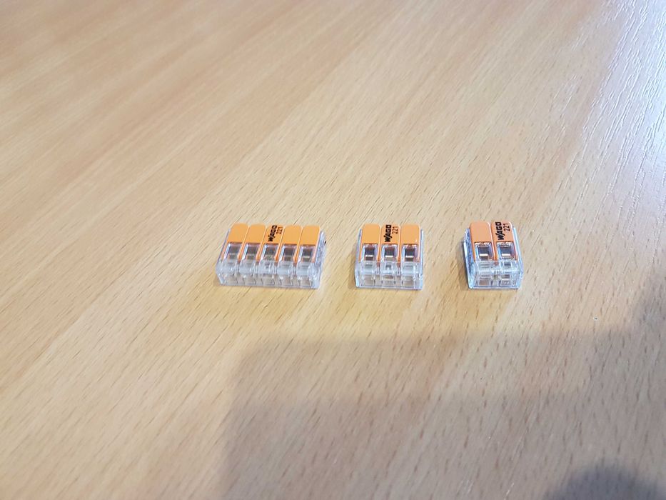 455 (buc.) cleme legatura, conector de imbinare Wago cu 2, 3, 5 poli