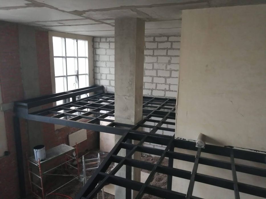 Антресольный этаж. Антресоль. Мезонин, металоконструкции Астана,