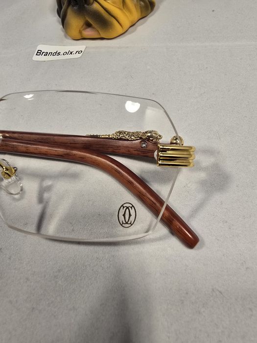 Ochelari de soare Cartier Rimless Transparent, made in Italy