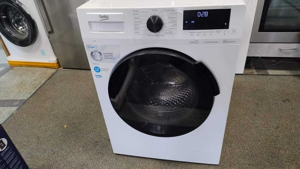 *ПРОМО* A+++ Инверторна Пералня машина  Beko-Беко 8 кг 1400 об/мин SteamCure ProSmart