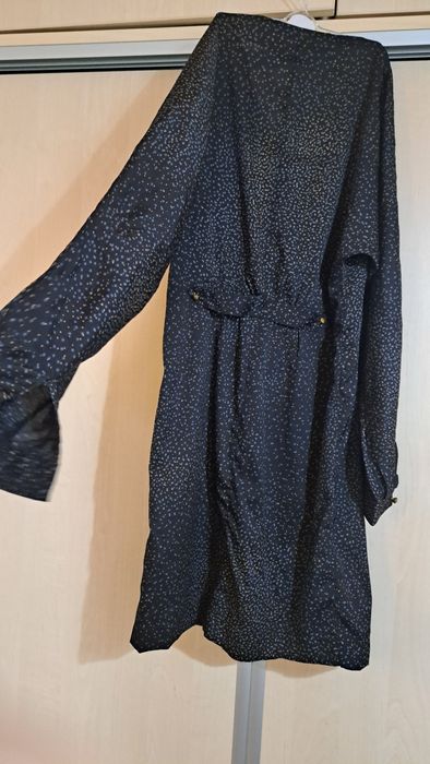 Rochie Sayan cu mâneci lungi