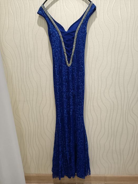 Вечернее платье русалка