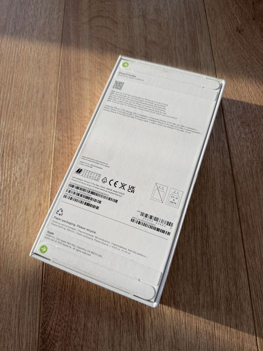 Запечатан! Iphone 17 PRO MAX 256gb Silver / НОВ!