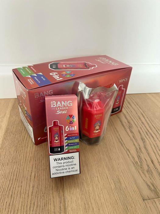 Vape 6 in 1 – 300K Pufuri | 6 Arome într-un Singur Dispozitiv | Sigilat