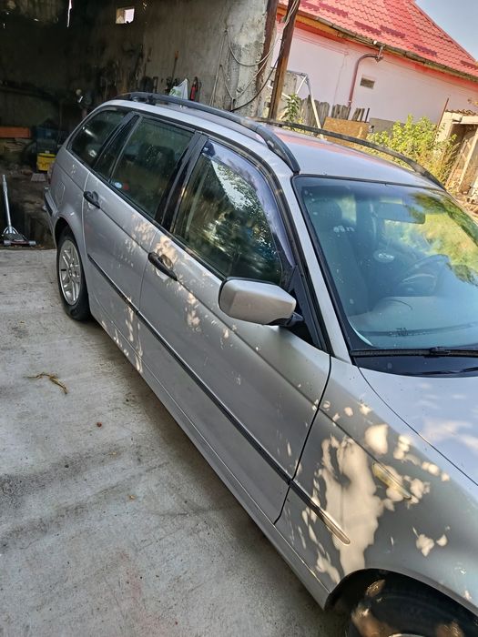 BMW e46 break numere negre