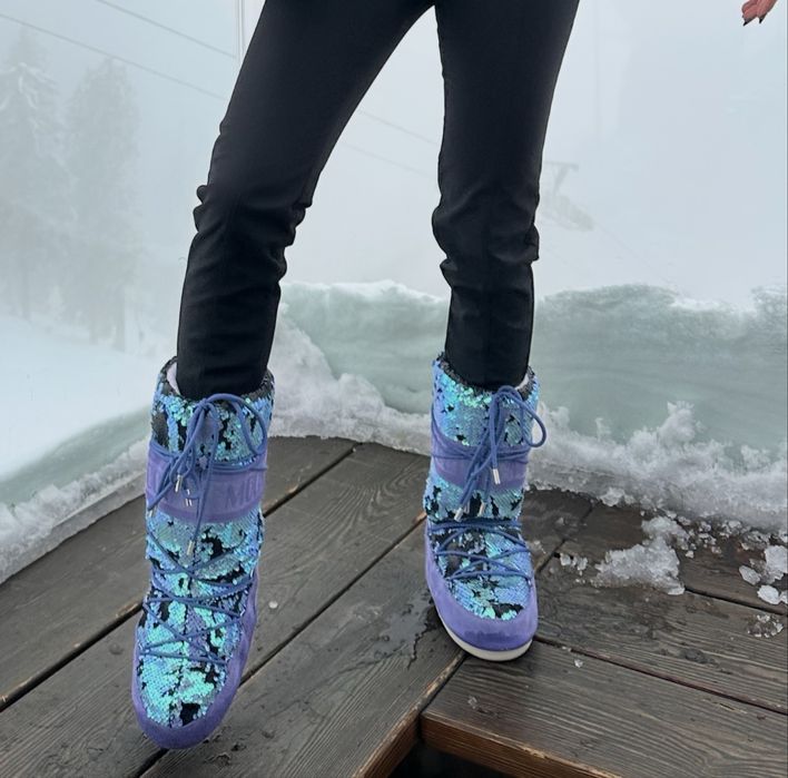 Moon boot editie limitata piele